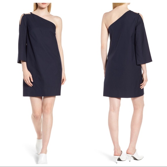 Lewit One Shoulder Tunic Dress - Picture 1 of 6